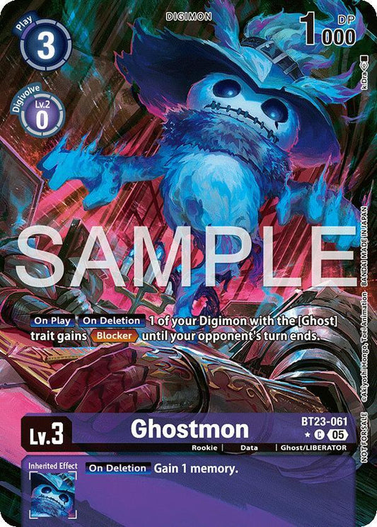 BT23-061 Ghostmon (Hacker's Slumber Box Promotion Pack) Single