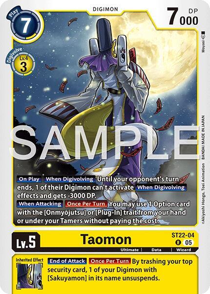 ST22-04 Taomon Single