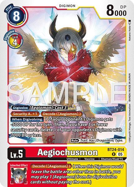 BT24-014 Aegiochusmon Single