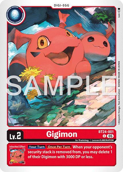 BT24-001 Gigimon Single