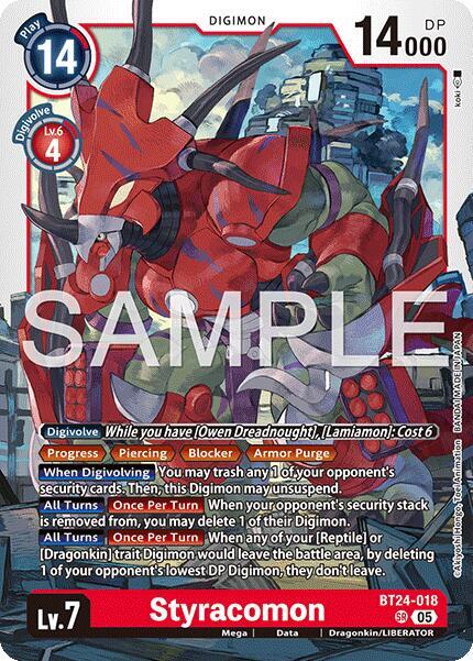 BT24-018 Styracomon Single