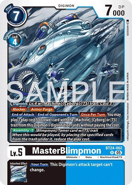 BT24-062 MasterBlimpmon Single