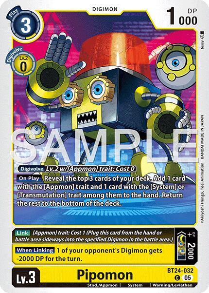 BT24-032 Pipomon Single