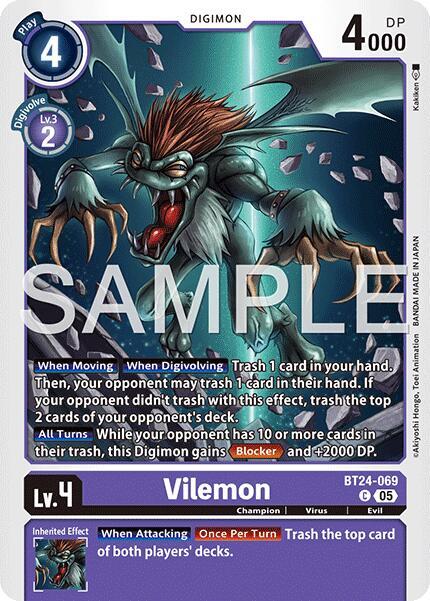 BT24-069 Vilemon Single