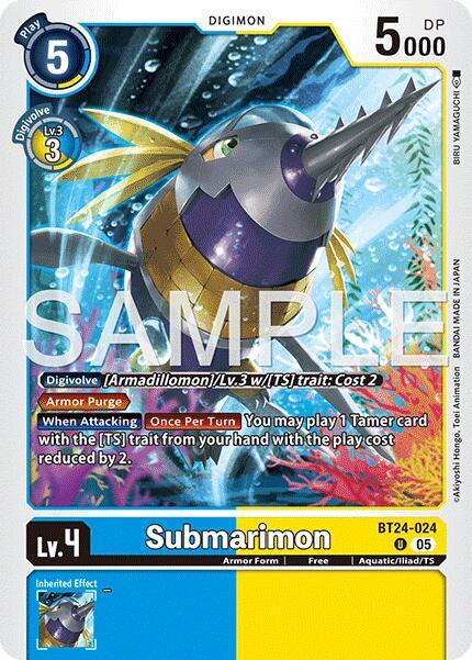 BT24-024 Submarimon Single