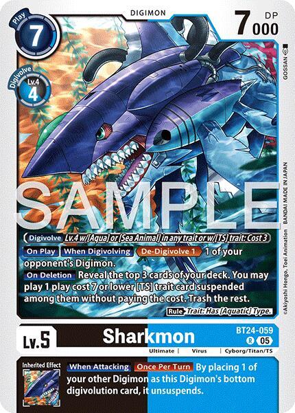 BT24-059 Sharkmon Single