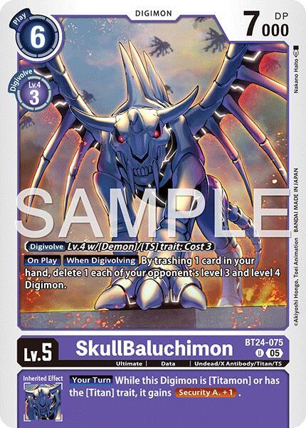 BT24-075 SkullBaluchimon Single