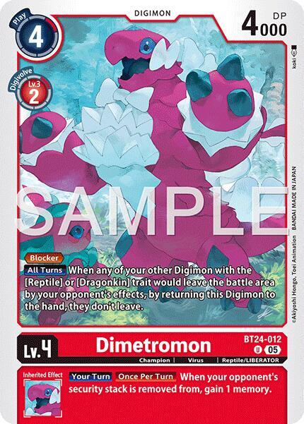 BT24-012 Dimetromon Single