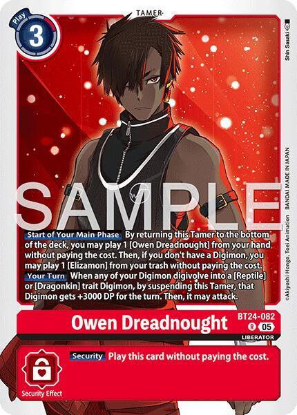 BT24-082 Owen Dreadnought Single