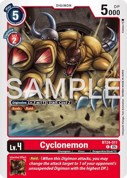 BT24-011 Cyclonemon Single