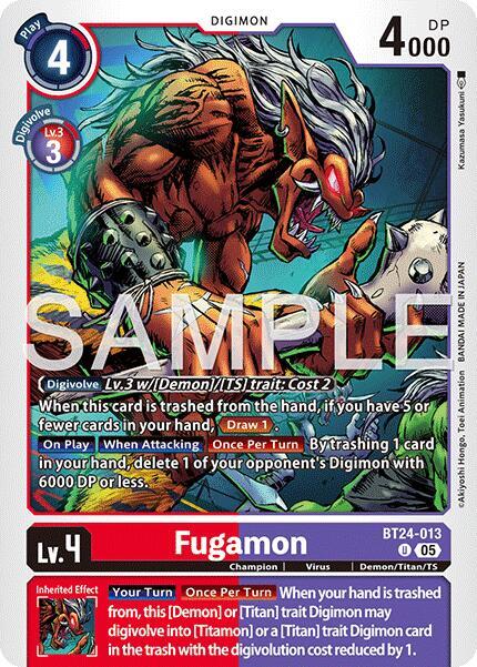 BT24-013 Fugamon Single