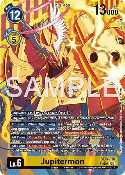 BT24-101 Jupitermon Alternate Art Single