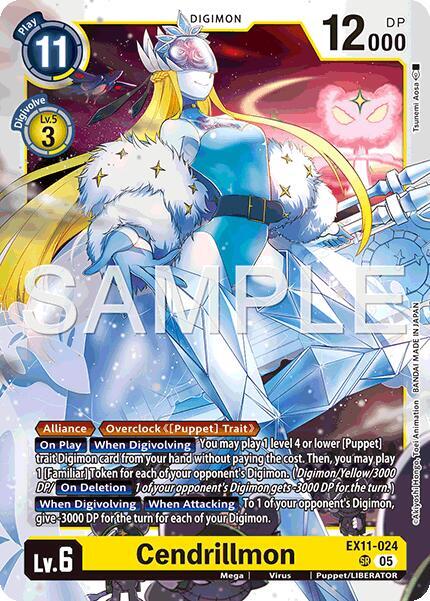 EX11-024 Cendrillmon Single
