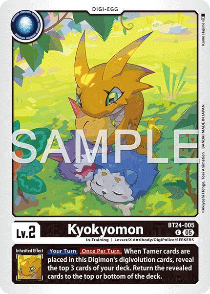 BT24-005 Kyokyomon Single