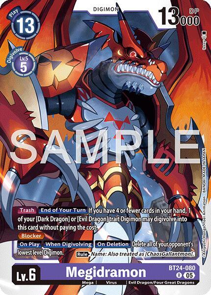BT24-080 Megidramon Single