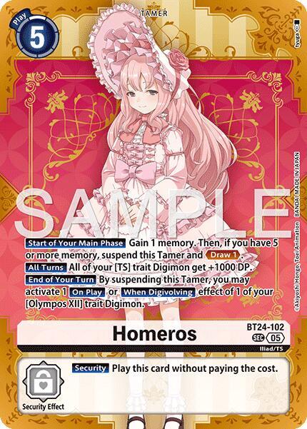 BT24-102 Homeros Single