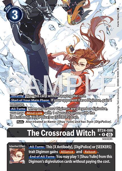 BT24-086 The Crossroad Witch Alternate Art Single