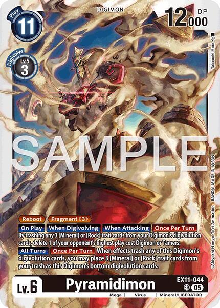 EX11-044 Pyramidimon Single