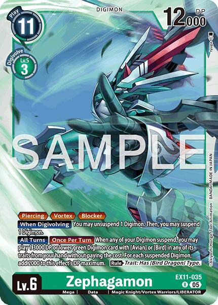 EX11-035 Zephagamon Single