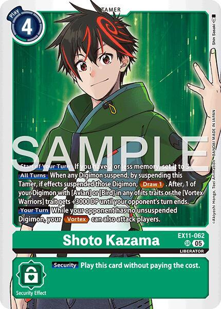 EX11-062 Shoto Kazama Single