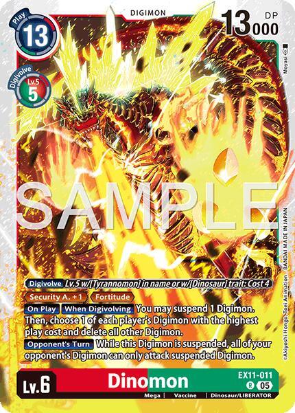EX11-011 Dinomon Single