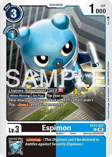 EX11-037 Espimon Single