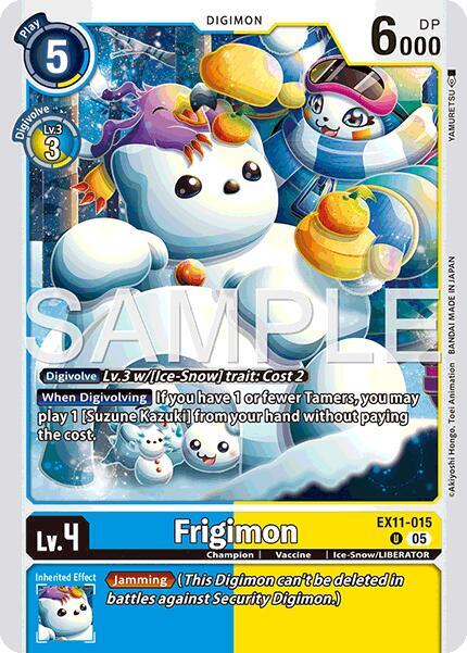 EX11-015 Frigimon Single