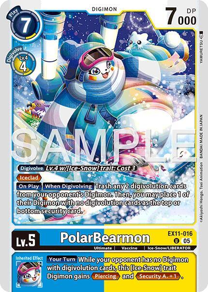 EX11-016 PolarBearmon Single