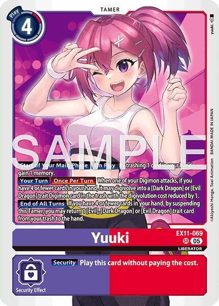 EX11-069 Yuuki Single