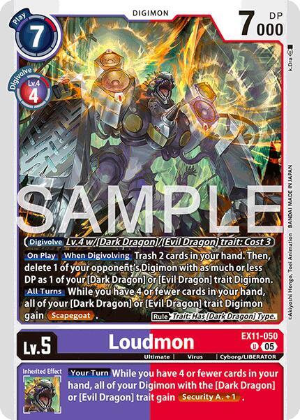 EX11-050 Loudmon Single