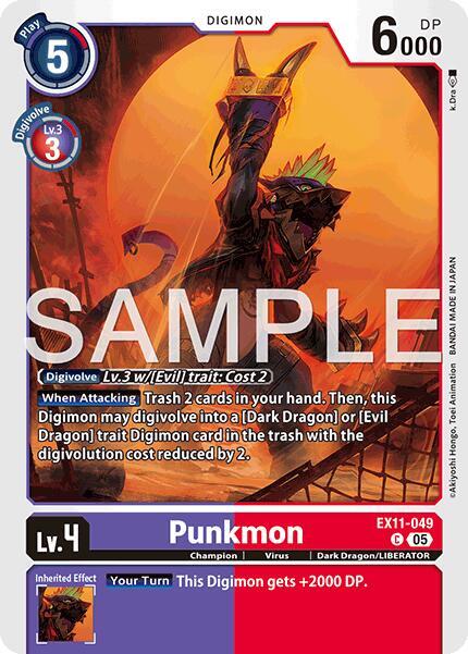 EX11-049 Punkmon Single