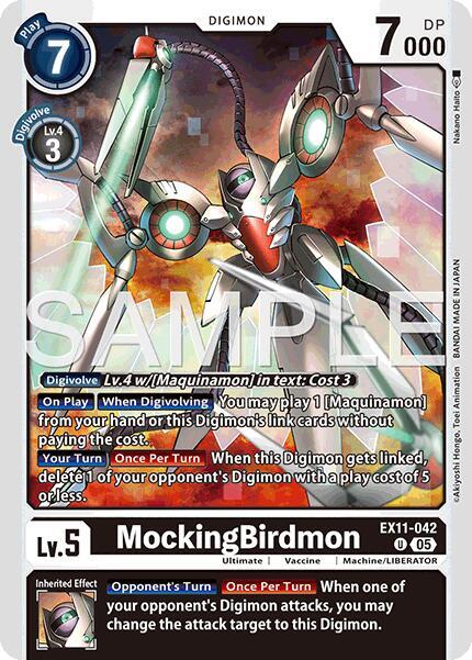EX11-042 MockingBirdmon Single