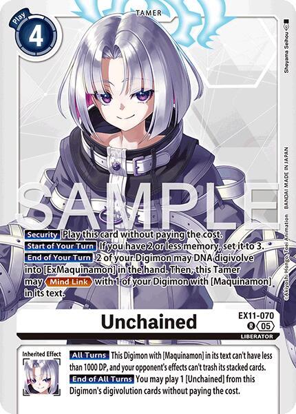 EX11-070 Unchained Single