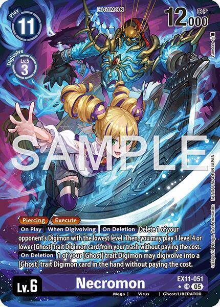 EX11-051 Necromon Alternate Art Single