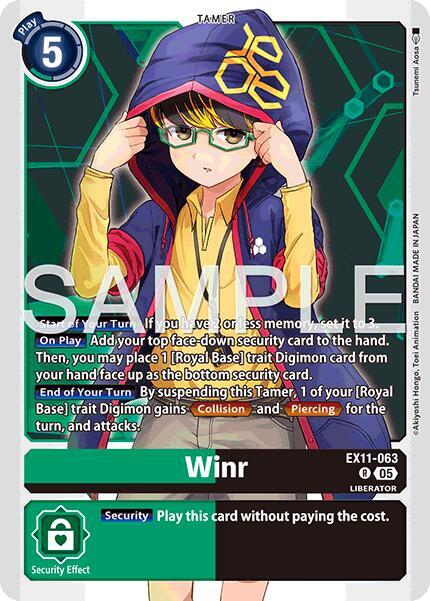 EX11-063 Winr Single