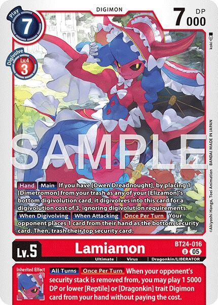 BT24-016 Lamiamon Single