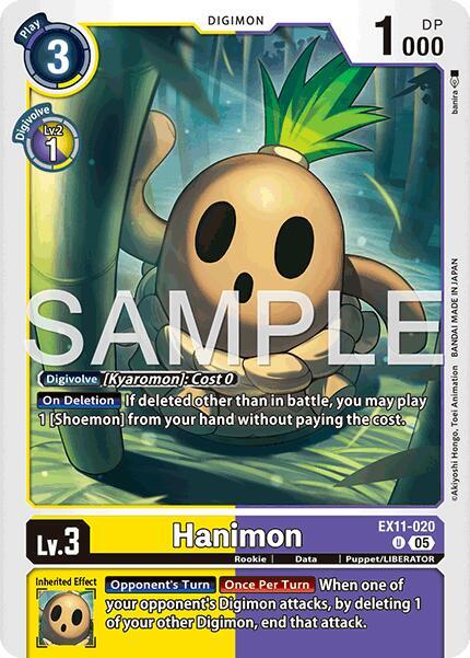 EX11-020 Hanimon Single