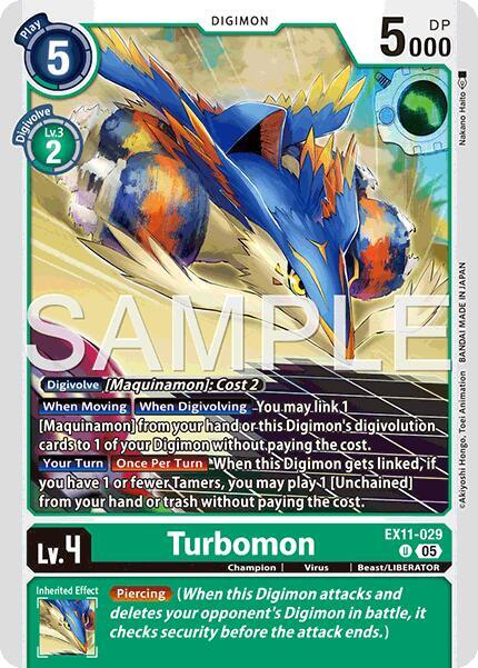 EX11-029 Turbomon Single