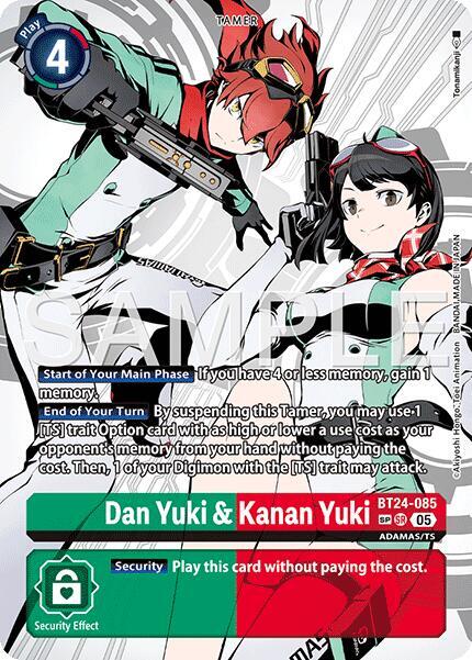 BT24-085 Dan Yuki and Kanan Yuki SP Single