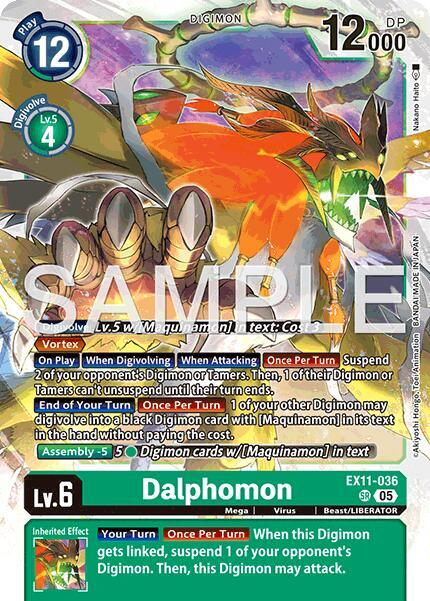 EX11-036 Dalphomon Single