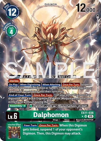 EX11-036 Dalphomon Alternate Art Single