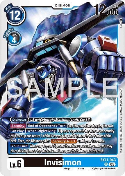 EX11-043 Invisimon Single