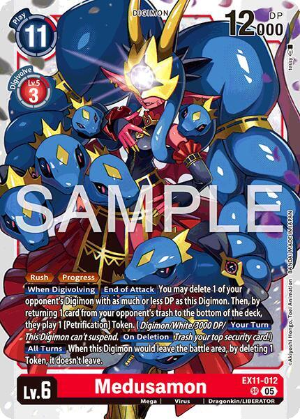 EX11-012 Medusamon Single