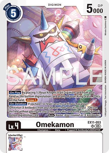 EX11-053 Omekamon Single