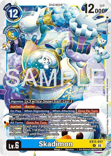 EX11-017 Skadimon Single