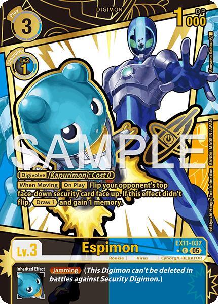 EX11-037 Espimon SP Single