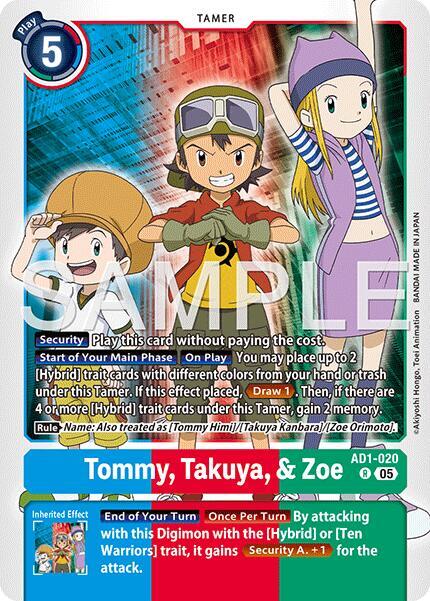 AD1-020 Tommy Takuya and Zoe Single