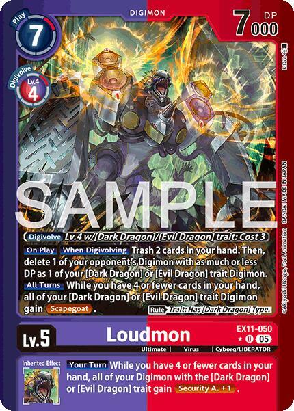 EX11-050 Loudmon Limited Foil Single
