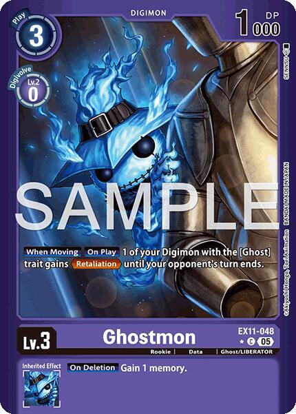 EX11-048 Ghostmon Limited Foil Single