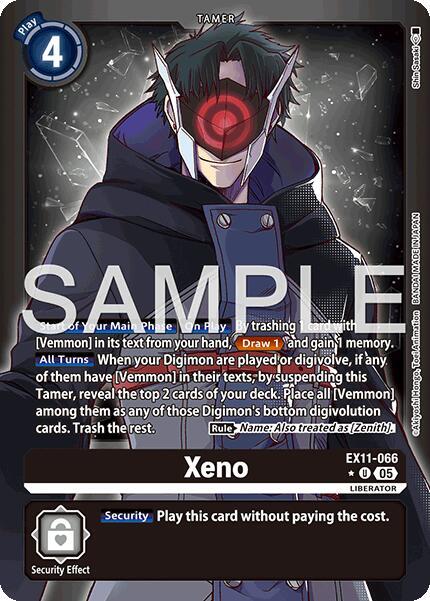 EX11-066 Xeno Limited Foil Single